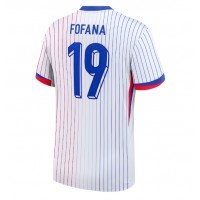 Camiseta Francia Youssouf Fofana #19 Visitante Equipación Eurocopa 2024 manga corta